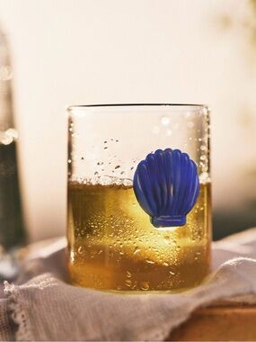 Love Notes Island Seashell Icon Juice Glass